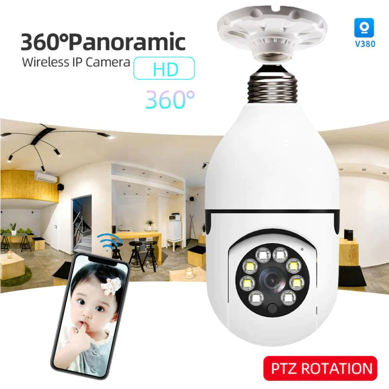 V380 PRO CCTV -HD CAMERA WITH MOTION DETECTION, COLORED NIGHT VISION
