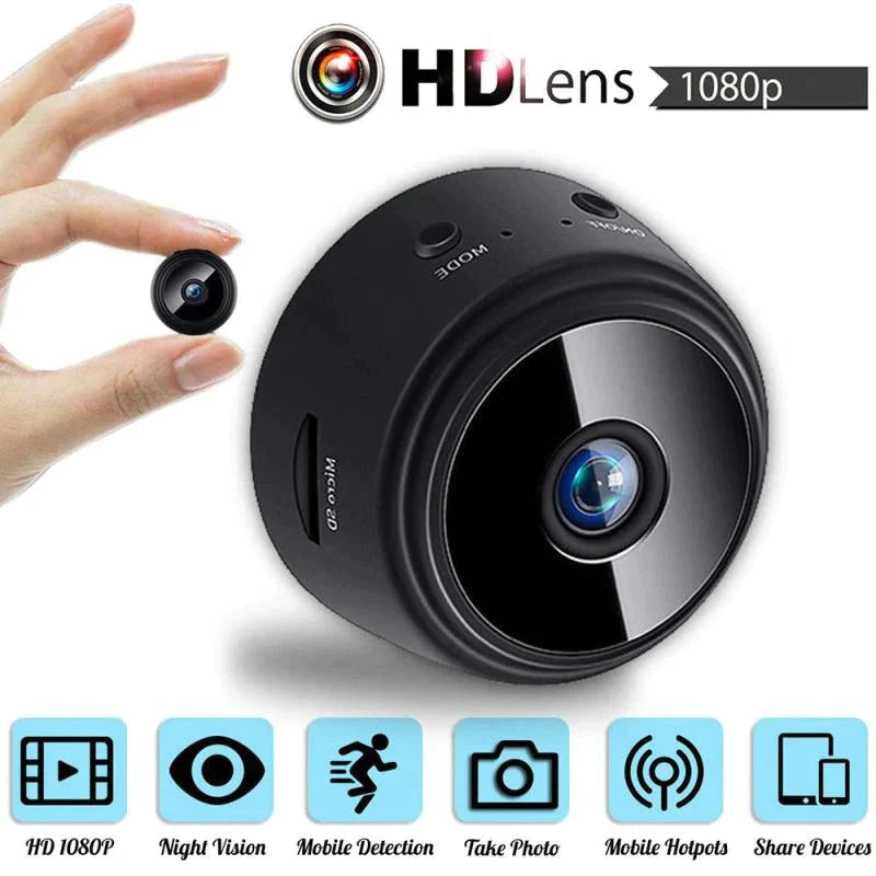 A9 MINI CAMERA WIFI 1080P HD