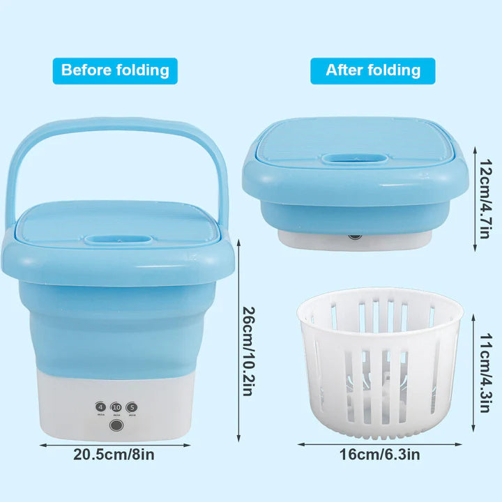 Homifye™ Portable Folding Washing Machine