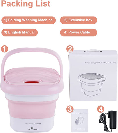 Homifye Portable Folding Washing Machine