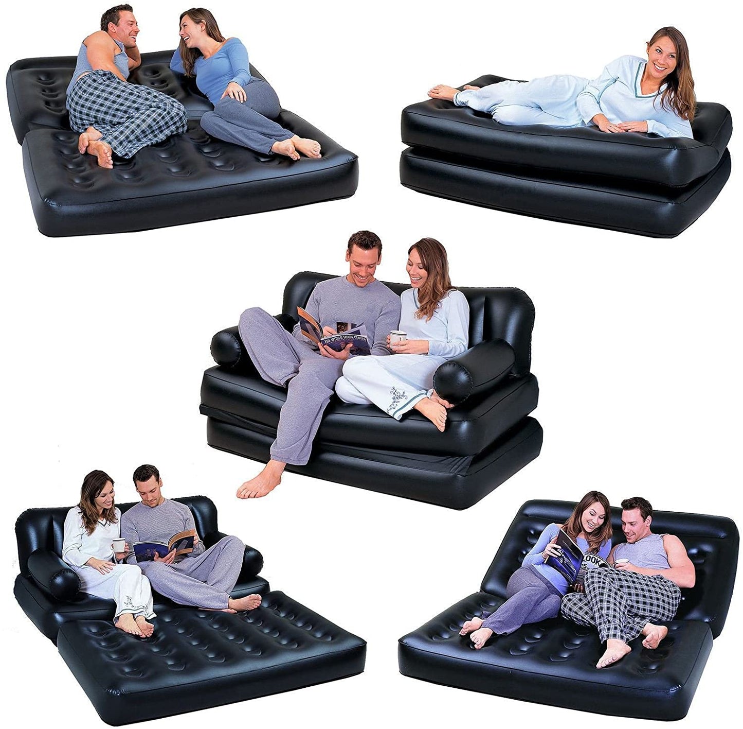 Original Bestway 5in1 Inflatable Sofa Air Bed