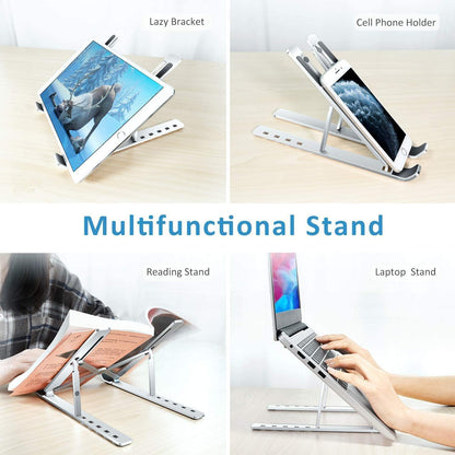 Homifye Aluminium Portable Laptop Stand