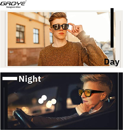 Homifye Day and Night Vision Glasses (Pack Of 2)