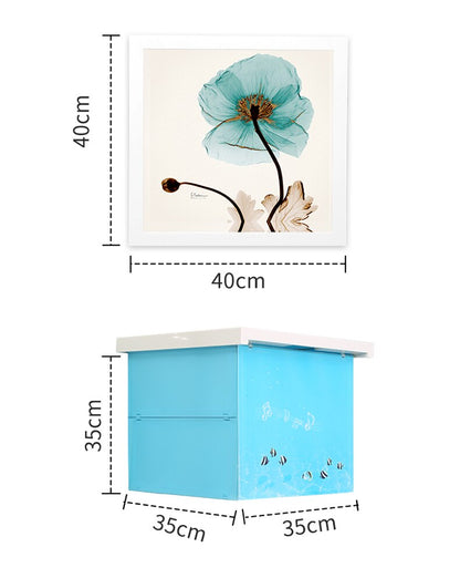 Homifye Bathroom Concealed Storage Box Foldable Wall Box