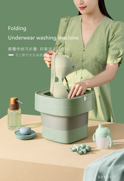 Homifye Portable Folding Washing Machine