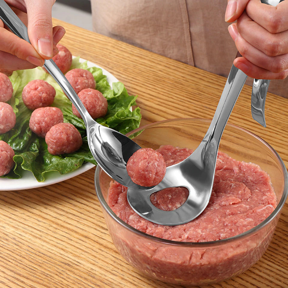 Meatball Spoon Maker Stainless Steel