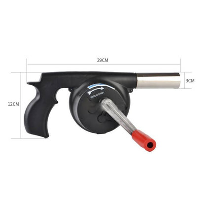 Homifye Handheld BBQ Fan Air Blower