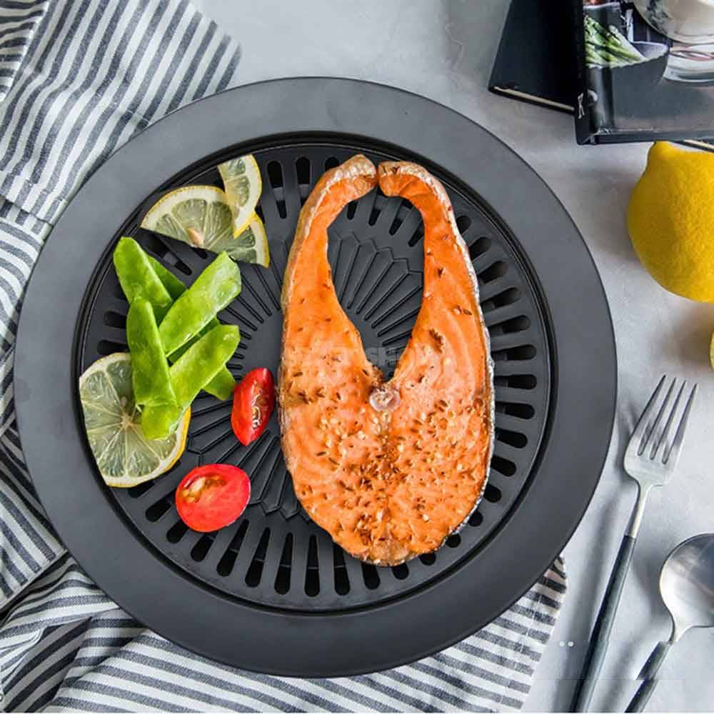 Homifye BBQ Grill Pan - Stove-Top BBQ Grill Pan