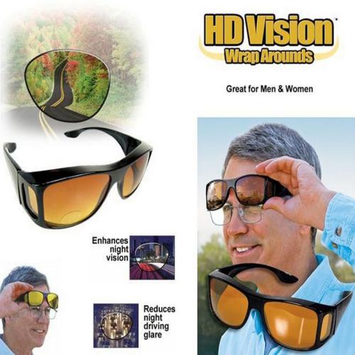 Homifye Day and Night Vision Glasses (Pack Of 2)