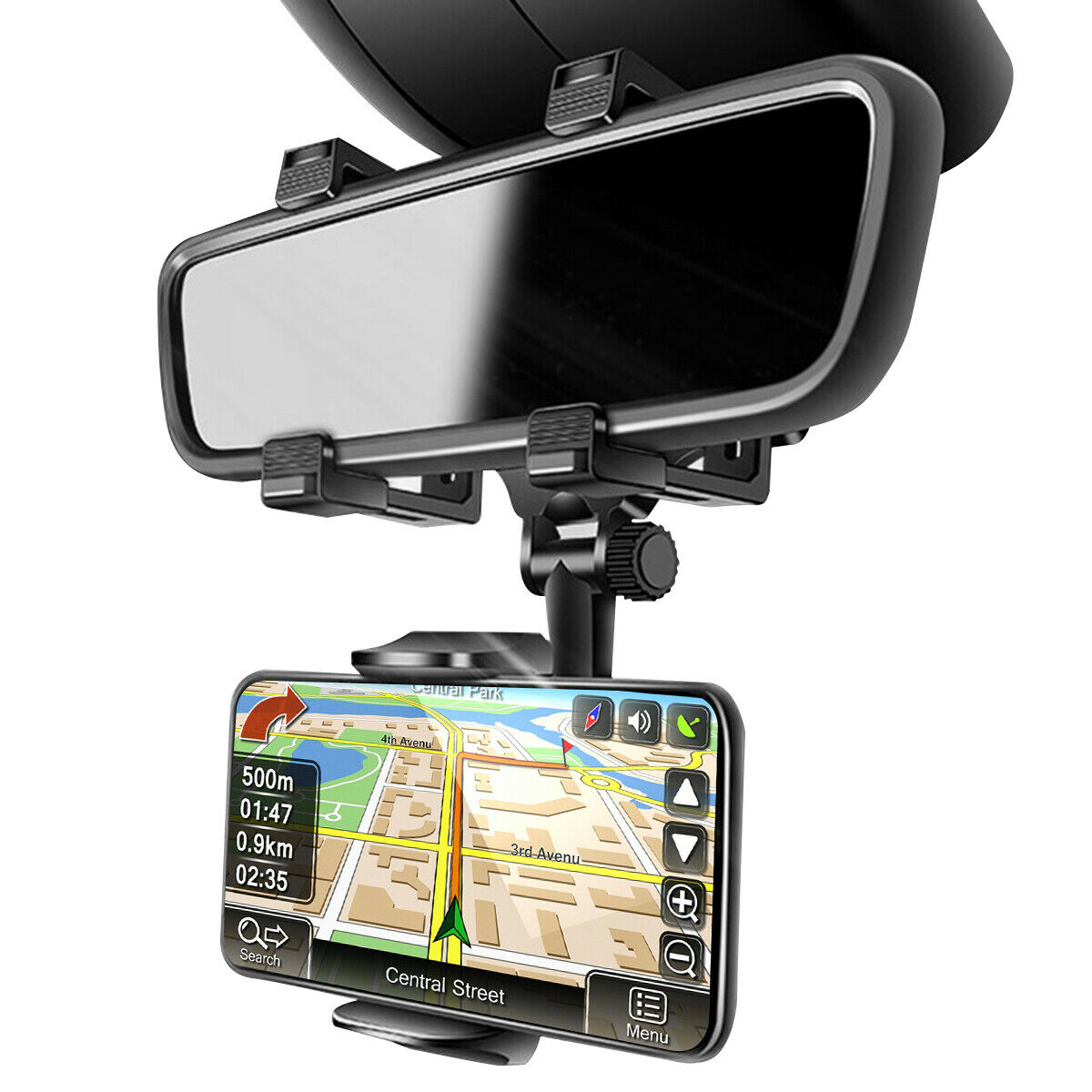 Homifye 360 Car Hanging Mobile Holder