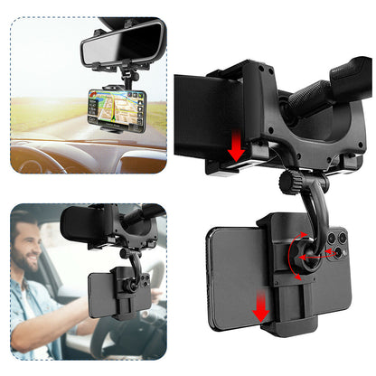 Homifye 360 Car Hanging Mobile Holder