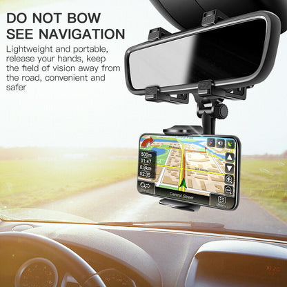 Homifye 360 Car Hanging Mobile Holder